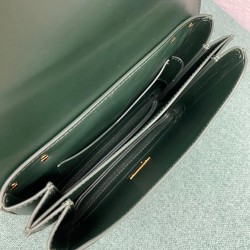Bottega Veneta Mount Small Bag In Green Calfskin 301