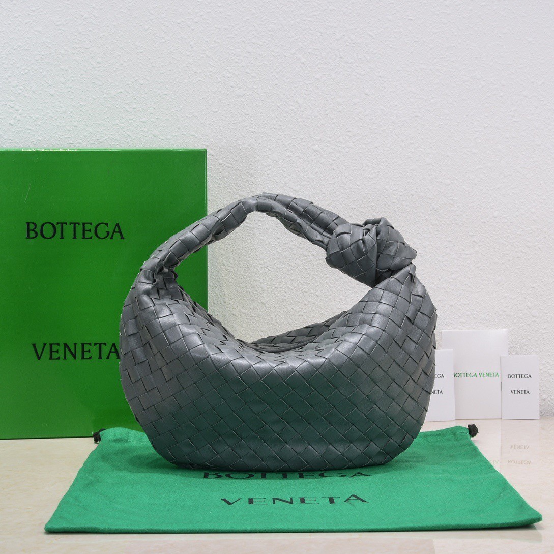 Bottega Veneta BV Jodie Teen Bag In Thunder Intrecciato Leather 859