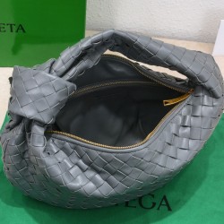 Bottega Veneta BV Jodie Teen Bag In Thunder Intrecciato Leather 859
