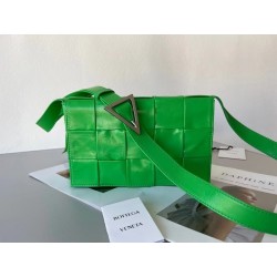 Bottega Veneta Cassett Bag In Parakeet Wrinkled Calfskin 921