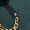 Bottega Veneta The Belt Chain Pouch In Black Nappa Leather 957