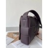 Bottega Veneta Cassett Bag In Grape Intrecciato Lambskin 495