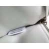 Bottega Veneta Cassett Fringed Bag In White Lambskin 531