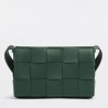 Bottega Veneta Cassett Bag In Raintree Intrecciato Lambskin 637