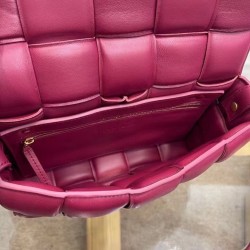 Bottega Veneta Padded Cassette Bag In Cinnabar Calfskin 717