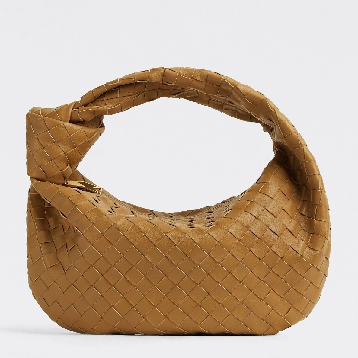 Bottega Veneta BV Jodie Teen Bag In Caramel Intrecciato Leather 930