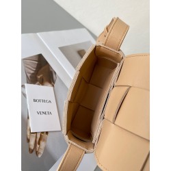 Bottega Veneta Candy Cassette Bag In Almond Lambskin 113