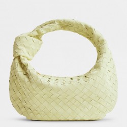 Bottega Veneta BV Jodie Teen Bag In Lemon Suede Calfskin 146