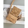 Bottega Veneta Candy Cassette Bag In Almond Lambskin 113