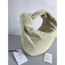 Bottega Veneta BV Jodie Teen Bag In Lemon Suede Calfskin 146