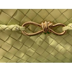 Bottega Veneta Small Andiamo Bag In Ice Cream Intrecciato Lambskin 199