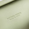 Bottega Veneta Knot Minaudiere Clutch In Travertine Intrecciato Lambskin 293