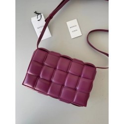 Bottega Veneta Padded Cassette Bag In Cinnabar Lambskin 328