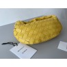 Bottega Veneta BV Jodie Mini Bag In Yellow Intrecciato Lambskin 356