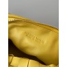 Bottega Veneta BV Jodie Mini Bag In Yellow Intrecciato Lambskin 356