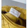 Bottega Veneta BV Jodie Mini Bag In Yellow Intrecciato Lambskin 356