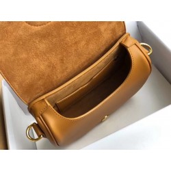 Dior Small Bobby Bag In Camel Calfskin 862