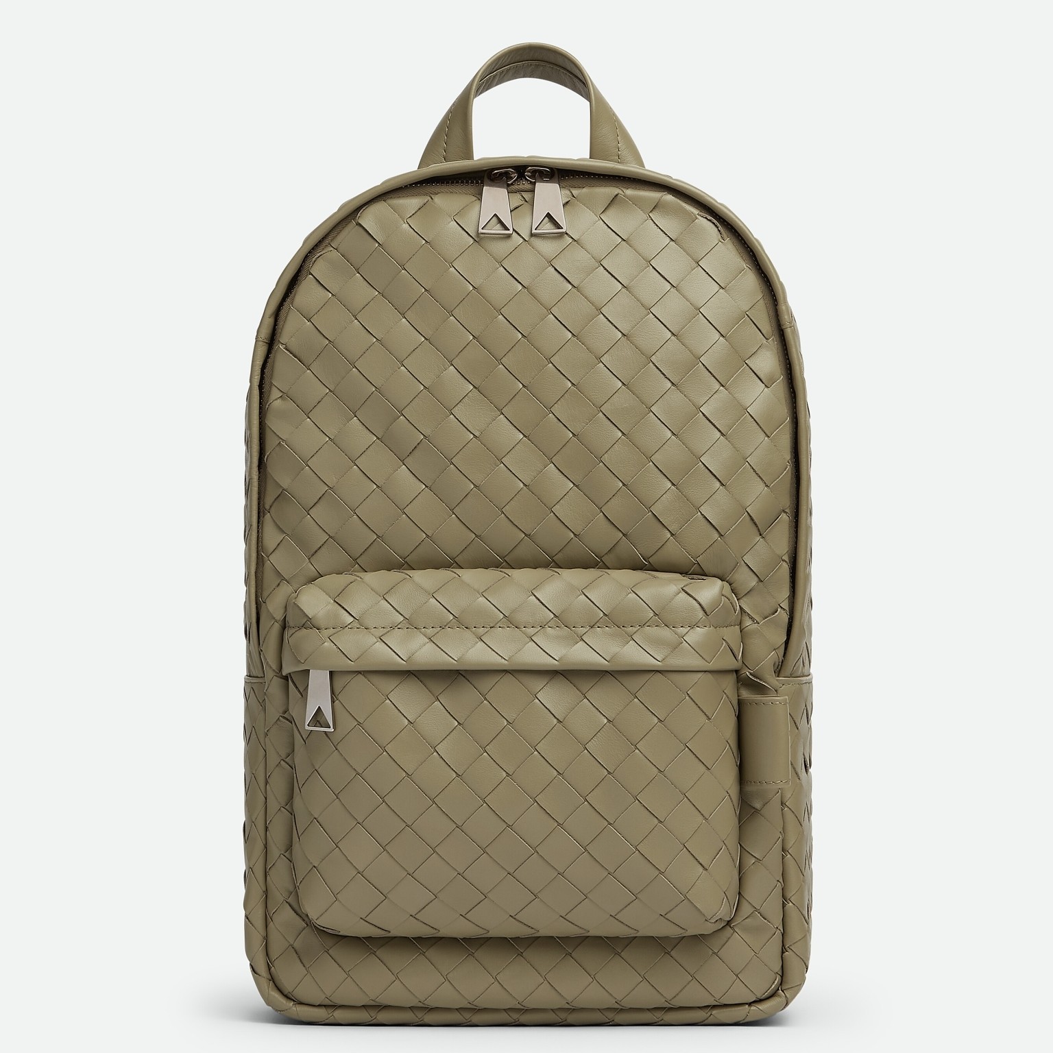 Bottega Veneta Small Backpack In Taupe Intrecciato Calfskin 337