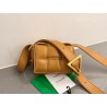 Bottega Veneta Candy Padded Cassette Bag In Camel Lambskin 371