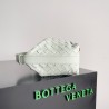 Bottega Veneta Mini Wallace Bag in Glacier Intrecciato Calfskin 894