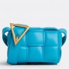 Bottega Veneta Candy Padded Cassette Bag In Pool Lambskin 931