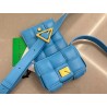 Bottega Veneta Candy Padded Cassette Bag In Pool Lambskin 931