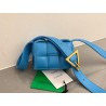 Bottega Veneta Candy Padded Cassette Bag In Pool Lambskin 931