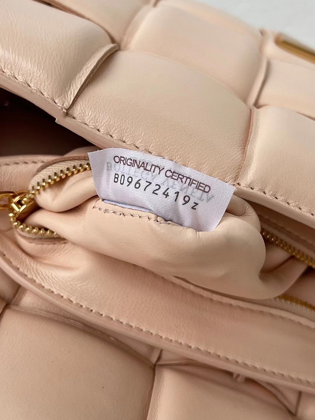 Bottega Veneta Padded Cassette Bag In Melon Lambskin 958