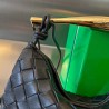 Bottega Veneta Sardine Mini Bag In Black Intrecciato Lambskin 894