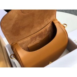 Dior Medium Bobby Bag In Camel Calfskin 938