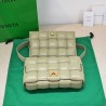 Bottega Veneta Padded Cassette Bag In Travertine Lambskin 866