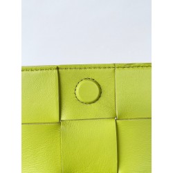 Bottega Veneta Candy Cassette Bag In Acid Kiwi Lambskin 979