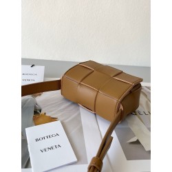 Bottega Veneta Candy Cassette Bag In Acorn Lambskin 317