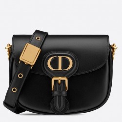 Dior Small Bobby Bag In Black Calfskin 505