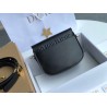 Dior Small Bobby Bag In Black Calfskin 505