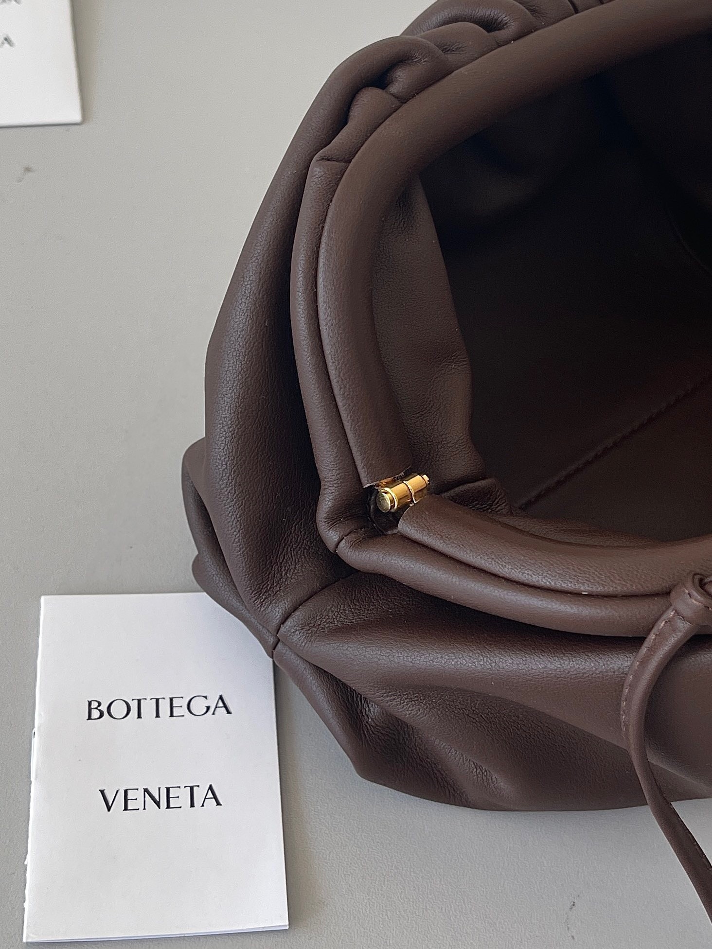 Bottega Veneta Mini Pouch Bag In Fondant Calfskin 702