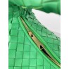 Bottega Veneta BV Jodie Teen Bag In Green Intrecciato Leather 898