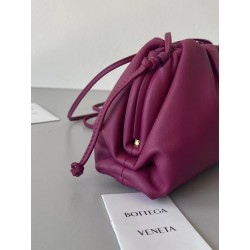 Bottega Veneta Mini Pouch In Cinnabar Calfskin 122