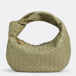 Bottega Veneta BV Jodie Teen Bag In Travertine Intrecciato Leather 238