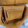 Bottega Veneta Mini Arco Bag In Caramel Intrecciato Leather 349