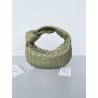 Bottega Veneta BV Jodie Mini Bag In Travertine Intrecciato Lambskin 670