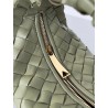 Bottega Veneta BV Jodie Mini Bag In Travertine Intrecciato Lambskin 670