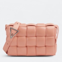 Bottega Veneta Padded Cassette Bag In Peachy Lambskin 783