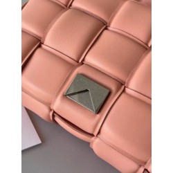 Bottega Veneta Padded Cassette Bag In Peachy Lambskin 783