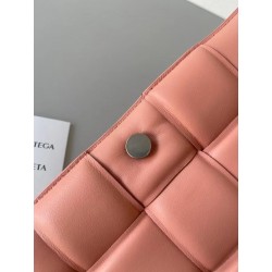 Bottega Veneta Padded Cassette Bag In Peachy Lambskin 783