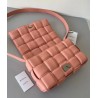 Bottega Veneta Padded Cassette Bag In Peachy Lambskin 783