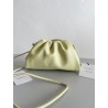 Bottega Veneta Mini Pouch Bag In Zest Washed Calfskin 825