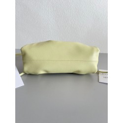 Bottega Veneta Mini Pouch Bag In Zest Washed Calfskin 825