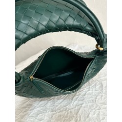 Bottega Veneta Gemelli Medium Bag in Emerald Green Intrecciato Lambskin 881