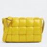 Bottega Veneta Padded Cassette Bag In Yellow Lambskin 459